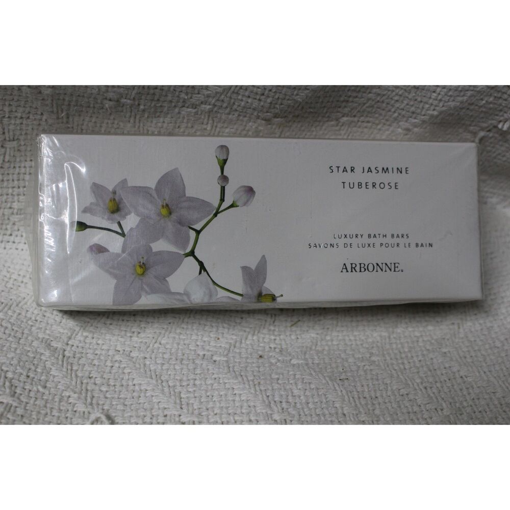 Arbonne Star Jasmine Tuberose Bath Bars (New)